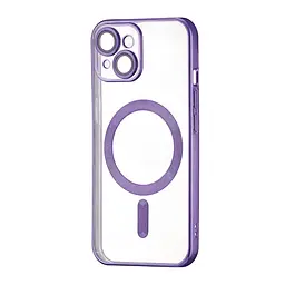Чохол Ductil Metallic Edge with MagSafe (Protected Camera & Lens) iPhone 15 Deep Purple