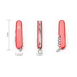 Ніж Victorinox Spartan 91мм,12функ,черв - мініатюра 4
