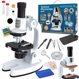 Дитячий Мікроскоп Іграшковий з Збільшення 200x, 600x, 1200x YG Toys - мініатюра 4