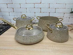 Набір посуду O.M.S. Collection 3041 Sandy 7 предметів - мініатюра 2