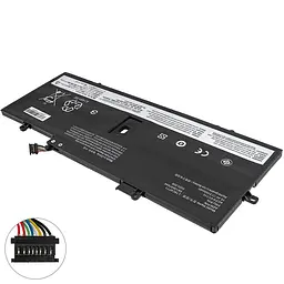 Батарея для ноутбука Lenovo L18C4P71 (ThinkPad X1 Карбоновий 7th Gen X1 Yoga 5th Gen) 15.4V 3100mAh Чорний