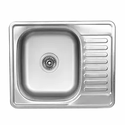 Кухонна мийка з нержавіючої сталі Platinum сатин 5848 (0,8/180 мм), R, Satin
