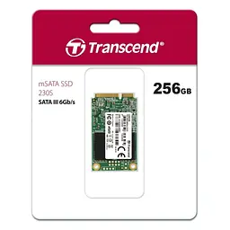 Накопичувач SSD mSATA 256GB Transcend (TS256GMSA230S) - мініатюра 2