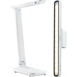 Лампа акумуляторна настільна XO OZ07 Tri-colour Multi-Speed Desk Lamp White - мініатюра 2
