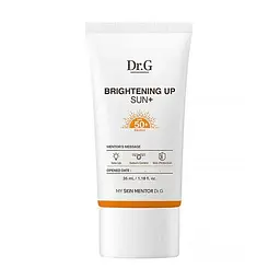 Освітлювальний сонцезахисний крем для обличчя 50 мл Dr.G Brightening Up Sun Plus, SPF 50+/PA+++ - мініатюра 1
