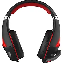 Ігрові навушники REAL-EL GDX-7600 Black/Red (EL124100028) [112558] - мініатюра 2