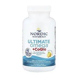 Омега-3 риб'ячий жир Nordic Naturals Ultimate Omega + CoQ10 120 softgels - мініатюра 3