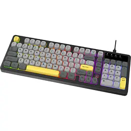 Клавіатура Ajazz AF98 USB UA Black/Grey/Yellow (AF98-BGY) - мініатюра 3
