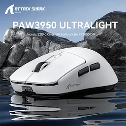 Миша Attack Shark R6 Black (AS-6972792471204-B) [159853] - мініатюра 9