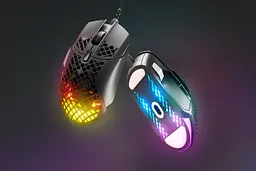 Мишка SteelSeries Aerox 5, RGB, 18000dpi., 9кн., чорна - мініатюра 6