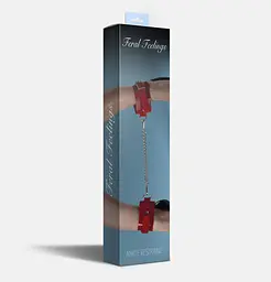 Поножи Feral Feelings - Ankle Restraints Red - мініатюра 2