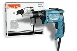Шурупокрут для гіпсокартону мережевий Makita FS4000 (0-4000 об/хв, 1/4", 570 Вт) - мініатюра 2