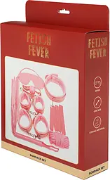 BDSM набір Fetish Fever Bondage Set 7 шт (рожевий) - мініатюра 4