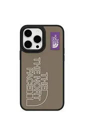 Чохол The North Face для iPhone 13 - чорний матовий із принтованим логотипом