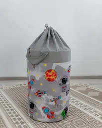 Кошик для іграшок Космос з затяжкою