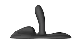 Sit-on-top смарт-вібратор Zalo - Flora Smart Vibrating Pad Obsidian Black, 9 моторів - мініатюра 3