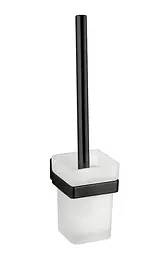 Йоршик для унітазу Rea Erlo 05 black REA-06910, Чорний матовий - мініатюра 4