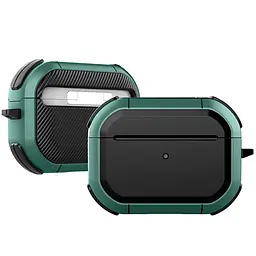 Футляр протиударний Black ed. для навушників Airpods Pro 2 / Pro Apple Green