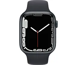 Смарт-годинник Apple Watch Series 7 GPS 41mm Midnight Aluminum Case with With Midnight Sport Band [MKMX3] [60282] - мініатюра 2