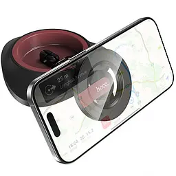 Автоутримувач H90 Tower magnetic (dashboard) Black Hoco teh0029282 - мініатюра 2