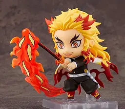 Збірна рухома фігурка GSC Nendoroid 1541 Кьоджуро Ренгоку аніме Клинок, що розсікає демонів - мініатюра 2