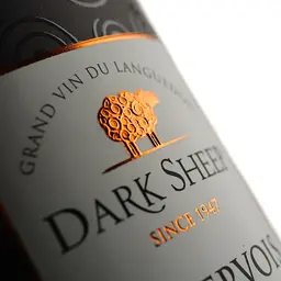 Вино Dark Sheep Rouge AOP Minervois, червоне, сухе, 0.75 л - мініатюра 3