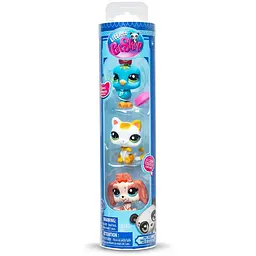 Ігровий набір Littlest Pet Shop Настрій міста 00551 аксесуари та 3 фігурки