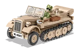 Конструктор COBI German half track vehicle Sd.Kfz10 DEMAG D7 1:35 2273 - мініатюра 2