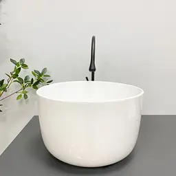 Умивальник VBI Rossano white накладний VBI-016606, Білий - мініатюра 4