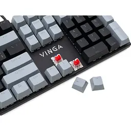 Клавіатура Vinga KBGM-090 LED Red Switch Grey/Black (KBGM-090R) [160688] - мініатюра 6