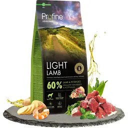 Сухий корм для собак з надмірною вагою Profine Light Lamb and Potatoes з ягнятиною та картоплею 12 кг - мініатюра 2