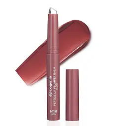 Помада-блиск для об'єму губ Bogenia Peptide Lip Plumper Balm (BG760), 005 Blush Бордова