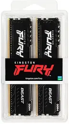 Модуль пам'яті DDR4 Kingston FURY Beast 2x16GB 3600MHz (KF436C18BBK2/32) [79111] - мініатюра 4