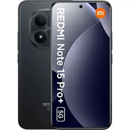 Смартфон Xiaomi Redmi Note 15 Pro+ 12/512GB Midnight Black (Global) (with charger) [5G, NFC]