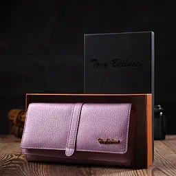 Шкіряний жіночий гаманець Tony Bellucci 18,5х10х3,5 см acs0026970 - мініатюра 9