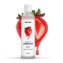 Лубрикант на водній основі Satisfyer Juicy Lubricant Blast Berry water based 300 мл - мініатюра 2