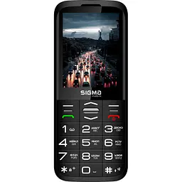 Мобільний телефон Sigma mobile Comfort 50 Grace Black UA-UCRF [80724] - мініатюра 1