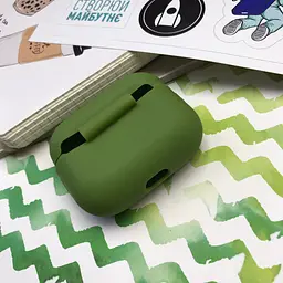 Чохол для навушників MAKE Apple AirPods Pro Silicone Green - мініатюра 4