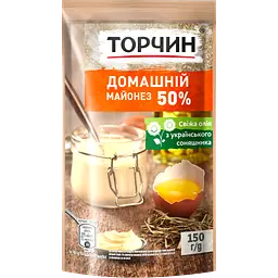 Набір Торчин: майонез Домашній 50% 150 г + кетчуп До шашлику 250 г - мініатюра 2