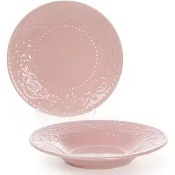 Набір 6 супових тарілок Leeds Ceramics, кам'яна кераміка BonaDi Ø23х4 см kuh0007034