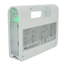 Переносний ліхтар з сонячною панеллю BRAZZERS BRPFCF80 Solar Panel 18W, LiFePO4 80Wh, 2x6W Led лампи 1м, ліхтар 9W - мініатюра 3