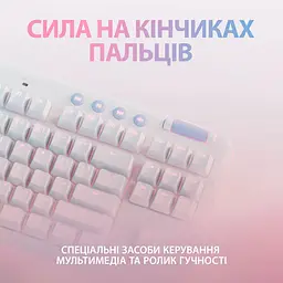 Клавіатура Logitech G715 TKL Wireless RGB GX Tactile Off-White (920-010465) - мініатюра 5