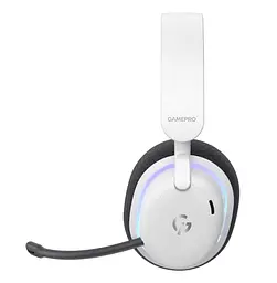 Ігрові бездротові навушники GamePro HSW-250 7.1 Bragi Asgard RGB Tri-Mod White - мініатюра 3
