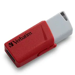USB флеш накопичувач Verbatim 2x32GB Store 'n' Click Red/Blue USB 3.2 (49308) - мініатюра 6