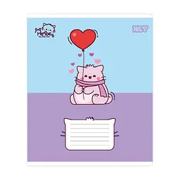 Зошит Yes Pembe the Cat А5 18 аркушів клітинка (769045), в асортименті - мініатюра 4