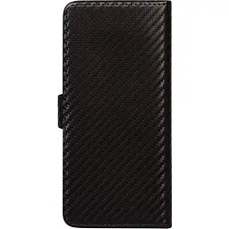 Чохол-книжка Toto Book Carbon Fiber Universal Cover 5.5-5.7" Navy Gray - мініатюра 2