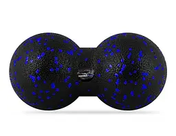 Набір для масажу та йоги PowerPlay PP_4092 EPP (Комплект з 3 штук) Blue + гумка 7,5 кг (PP_4092_Blue) - мініатюра 3