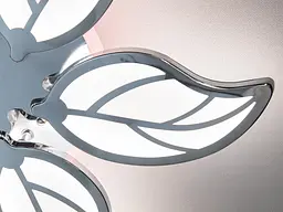 Світлодіодна люстра Diasha 8028/6HR LED 3color dimmer — стельова люстра у формі пелюсток із пультом і димером - мініатюра 5