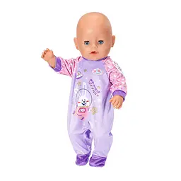 Одяг для ляльки Baby Born Святковий комбінезон лавандовий (831090-1) - мініатюра 2