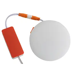 Світильник точковий врізний Євросвітло 9Вт коло LED-R-100-9 4200К без рамки (57944) - мініатюра 3